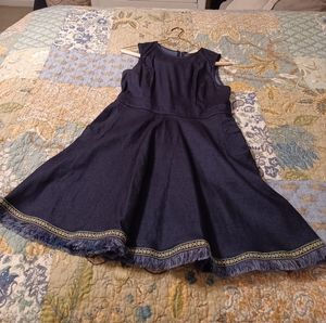 Altar'd State denim dress WITH POCKETS